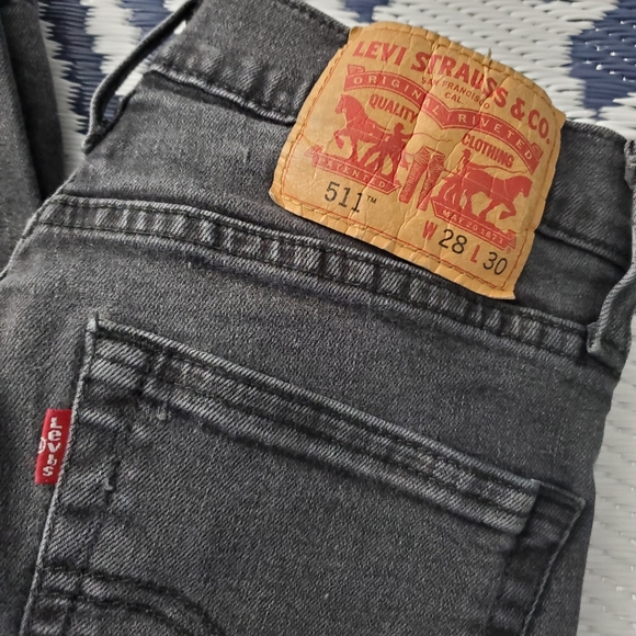 Levi's 511 black stretch red tab 28 x 30 - Picture 7 of 7